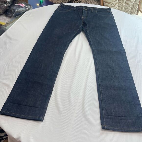 Crooks & Castles Men’s Dark Blue Banger Fit Denim Jeans Size 38 X 34 - Picture 1 of 10